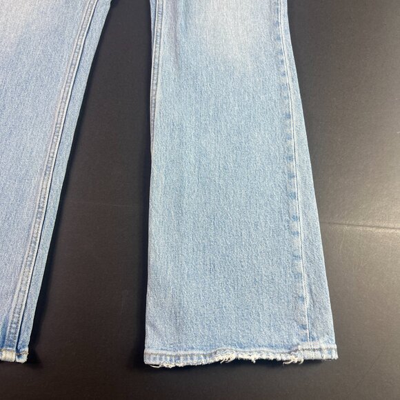 Abercrombie Fitch Jeans Womens 28x30* Vintage Flare High Rise Blue Denim Tag 28S - Picture 5 of 16